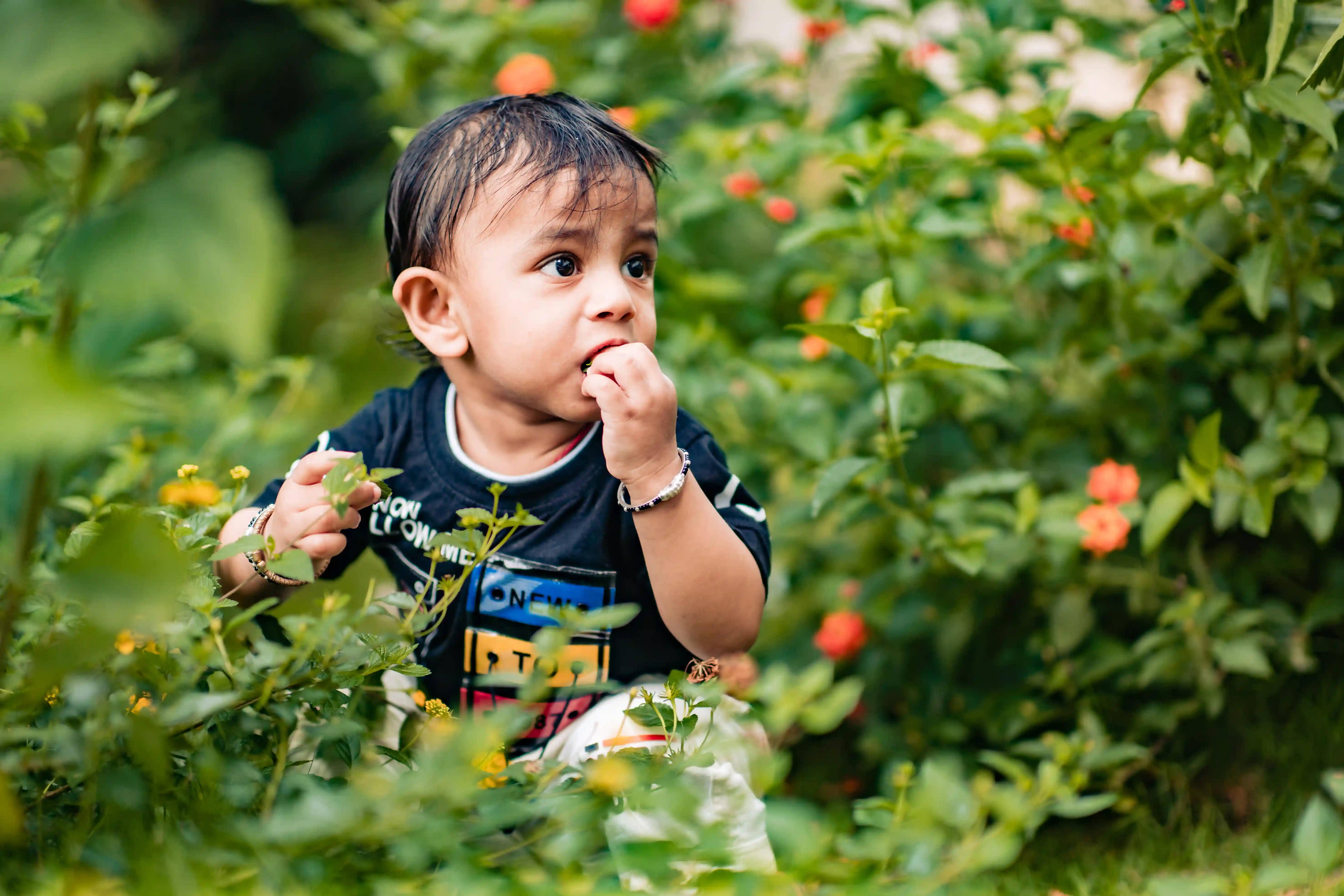 Outdoor kids birthday photoshoot